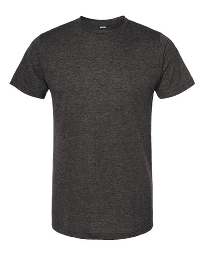 Tultex Unisex Poly-Rich T-Shirt - Heather Graphite Front