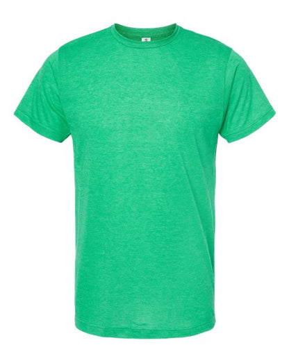 Tultex Unisex Poly-Rich T-Shirt - Heather Kelly Front