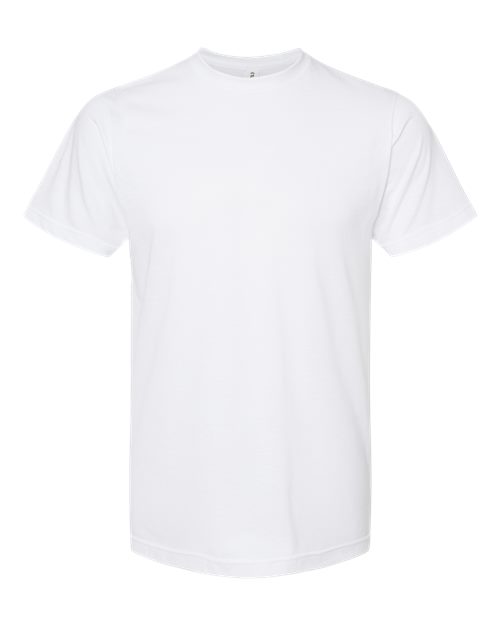 Tultex Unisex Poly-Rich T-Shirt - White Front
