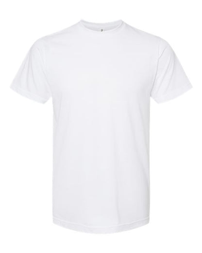 Tultex Unisex Poly-Rich T-Shirt - White Front