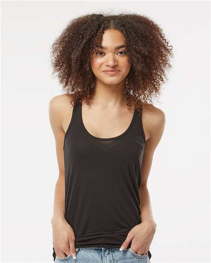 Tultex Women's Poly-Rich Racerback Tank Top - Model Front