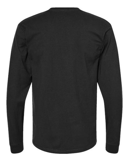 Tultex Unisex Heavyweight Jersey Long Sleeve T-Shirt - Back