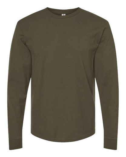 Tultex Unisex Heavyweight Jersey Long Sleeve T-Shirt - Grape Leaf Front