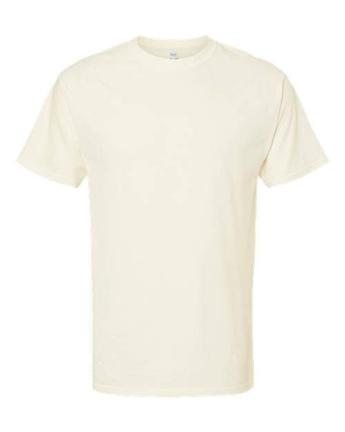 M&O Men's Gold Soft Touch T-Shirt - Natural Front