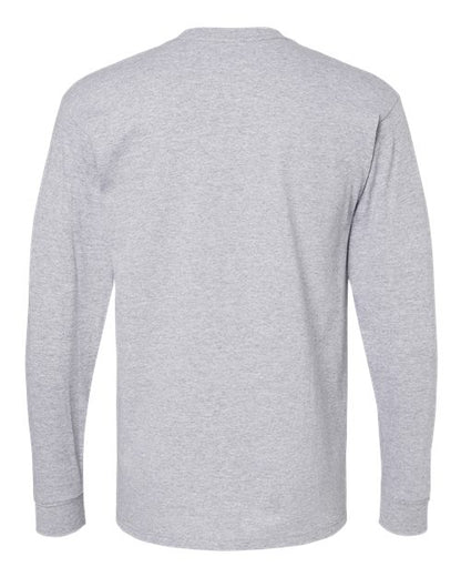 M&O Unisex Gold Soft Touch Long Sleeve T-Shirt - Back