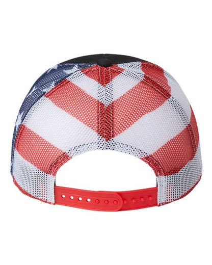 Kati Printed Mesh Trucker Cap - Back