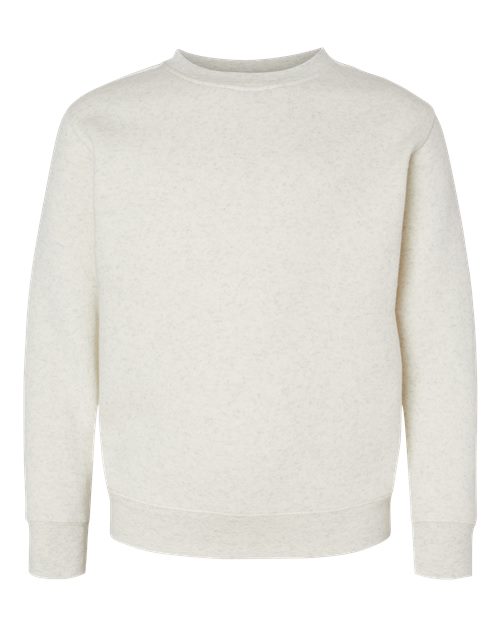 LAT Youth Crewneck Sweatshirt - Natural Heather Front
