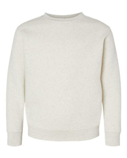 LAT Youth Crewneck Sweatshirt - Natural Heather Front