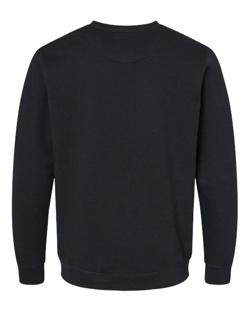 LAT Unisex Elevated Fleece Crewneck Sweatshirt - Back