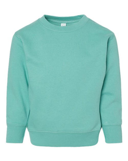 Rabbit Skins Toddler Fleece Crewneck Sweatshirt - Saltwater Front