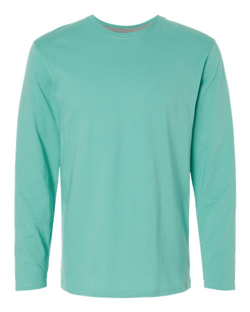 LAT Unisex Fine Jersey Long Sleeve Tee - Saltwater Front