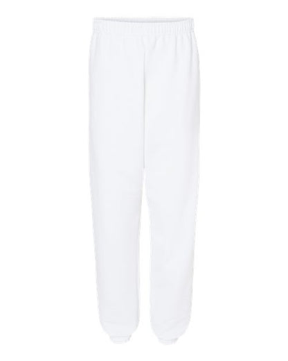 Unisex Heavy Blend™ Sweatpants - White Front