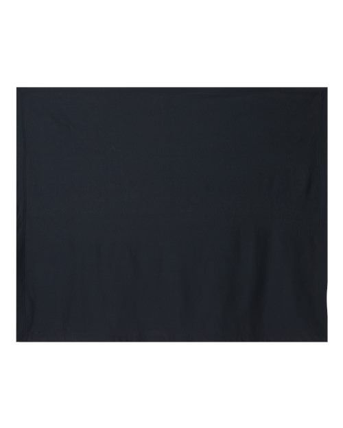 Heavy Blend™ Fleece Stadium Blanket - Black Front