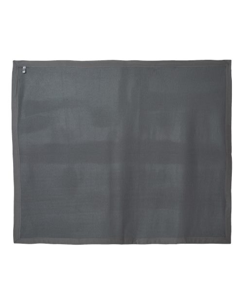 Heavy Blend™ Fleece Stadium Blanket - Charcoal Back