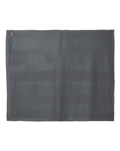 Heavy Blend™ Fleece Stadium Blanket - Charcoal Back