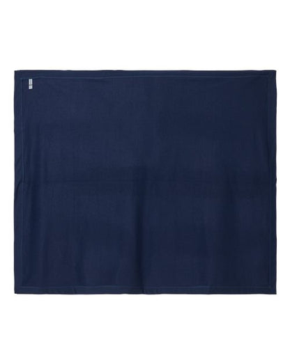 Heavy Blend™ Fleece Stadium Blanket - Navy Back