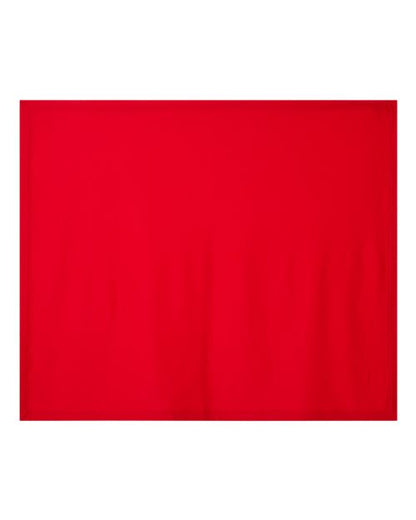 Heavy Blend™ Fleece Stadium Blanket - Red Front