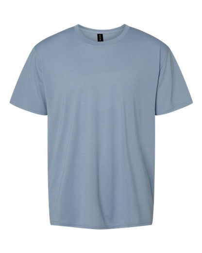 Unisex Performance® T-Shirt - Stone Blue Front