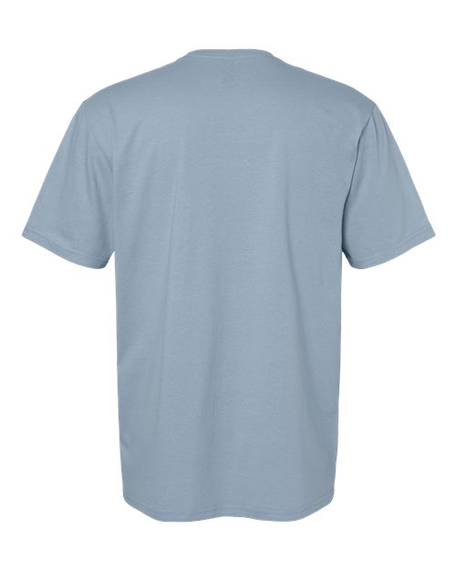 Unisex Softstyle® T-Shirt - Stone Blue Back