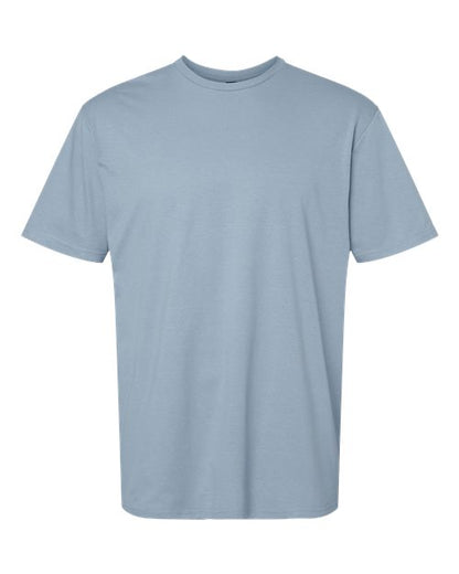 Unisex Softstyle® T-Shirt - Stone Blue Front