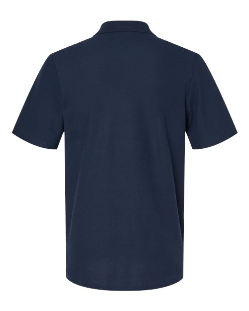 Unisex Softstyle® Pique Polo - Navy Back