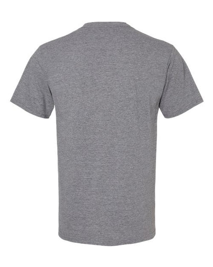 Unisex Softstyle® Midweight T-Shirt - Graphite Heather Back