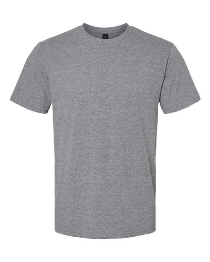 Gildan Unisex Softstyle® Midweight T-Shirt - Graphite Heather Front