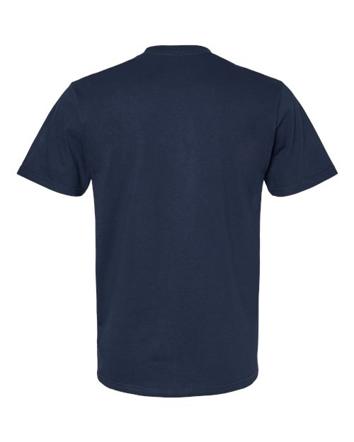 Unisex Softstyle® Midweight T-Shirt - Navy Back