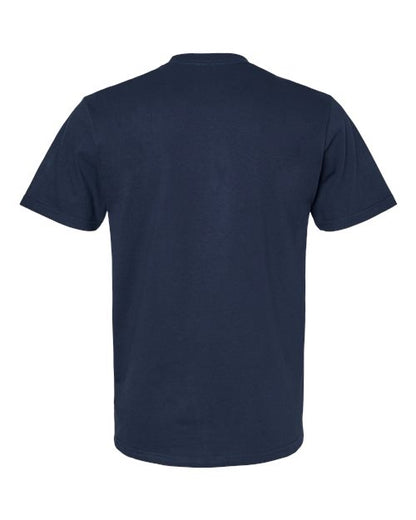 Unisex Softstyle® Midweight T-Shirt - Navy Back
