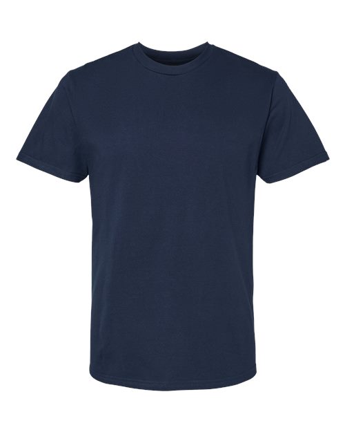 Unisex Softstyle® Midweight T-Shirt - Navy Front