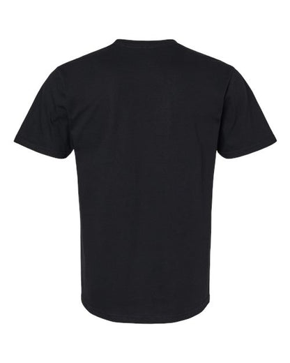 Unisex Softstyle® Midweight T-Shirt - Pitch Black Back