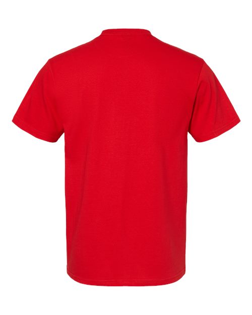 Unisex Softstyle® Midweight T-Shirt - Red Back