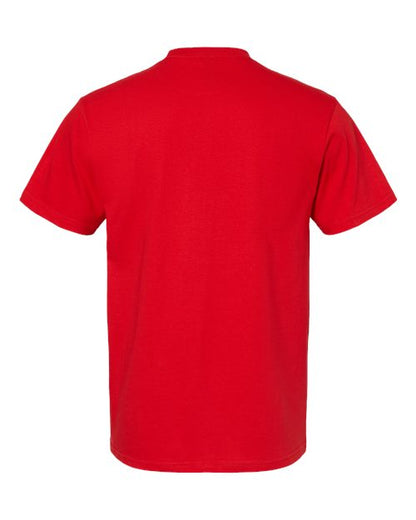 Unisex Softstyle® Midweight T-Shirt - Red Back