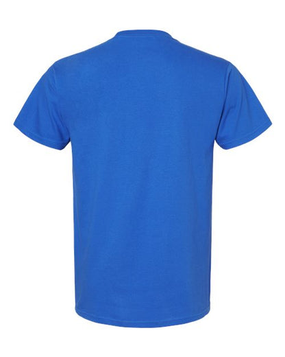 Unisex Softstyle® Midweight T-Shirt - Royal Back