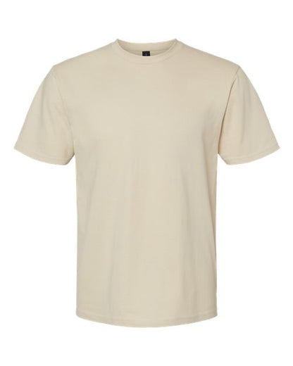 Unisex Softstyle® Midweight T-Shirt - Sand Front