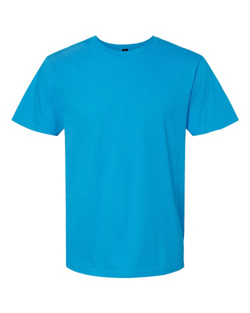 Gildan Unisex Softstyle® Midweight T-Shirt - Sapphire Front