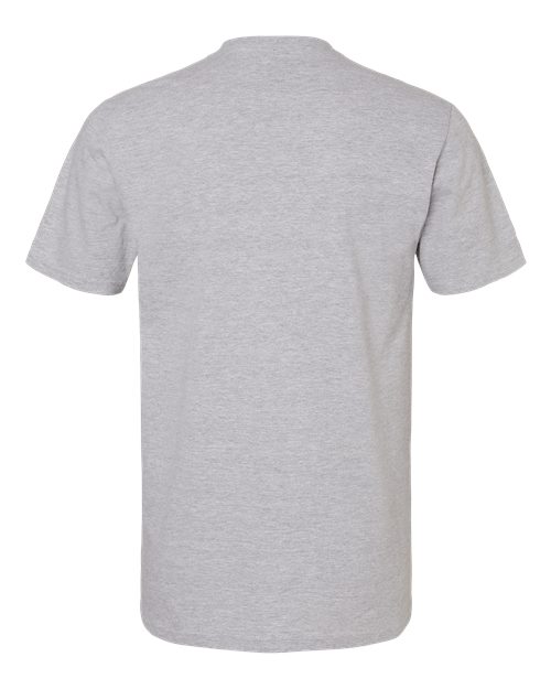 Unisex Softstyle® Midweight T-Shirt - Sport Grey Back