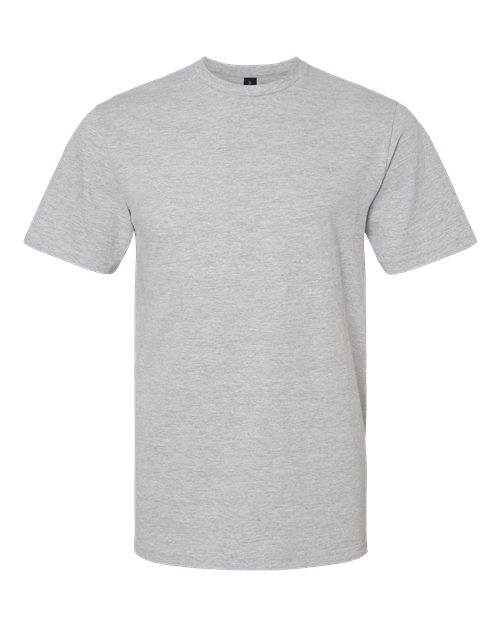 Unisex Softstyle® Midweight T-Shirt - Sport Grey Front