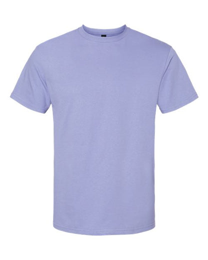 Unisex Softstyle® Midweight T-Shirt - Violet Front