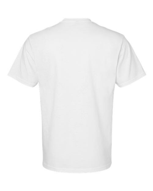 Unisex Softstyle® Midweight T-Shirt - White Back