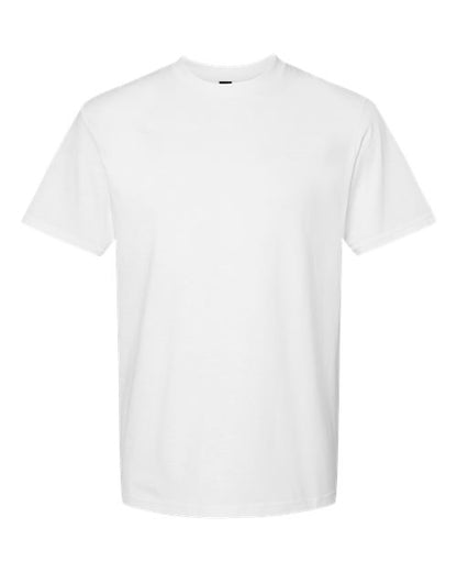 Unisex Softstyle® Midweight T-Shirt - White Front