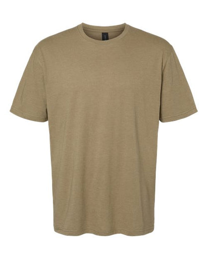 Unisex Softstyle® CVC T-Shirt - Dune Mist Front