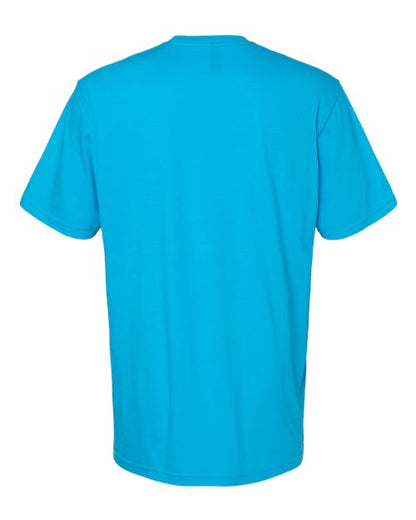 Unisex Softstyle® CVC T-Shirt - Caribbean Mist Back