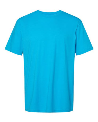 Unisex Softstyle® CVC T-Shirt - Caribbean Mist Front