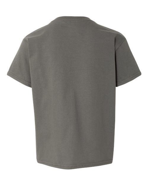 Youth Softstyle® T-Shirt - Charcoal Back