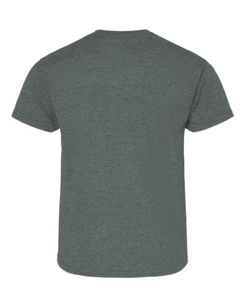Youth Softstyle® T-Shirt - Dark Heather Back