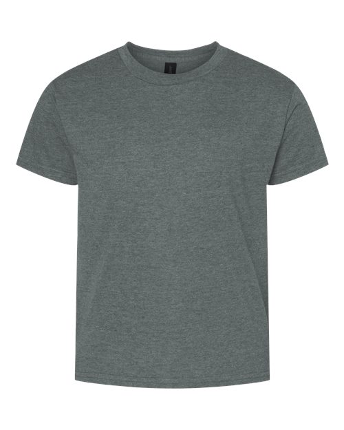 Youth Softstyle® T-Shirt - Dark Heather Front
