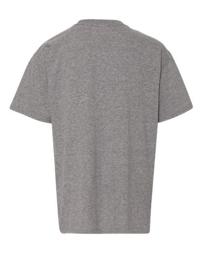 Youth Softstyle® T-Shirt - Graphite Heather Back