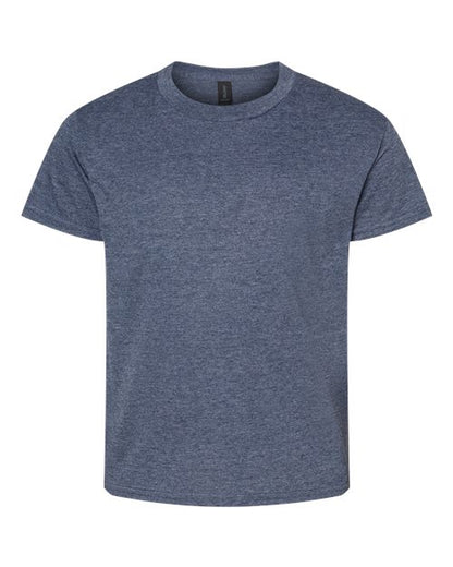 Youth Softstyle® T-Shirt - Heather Navy Front