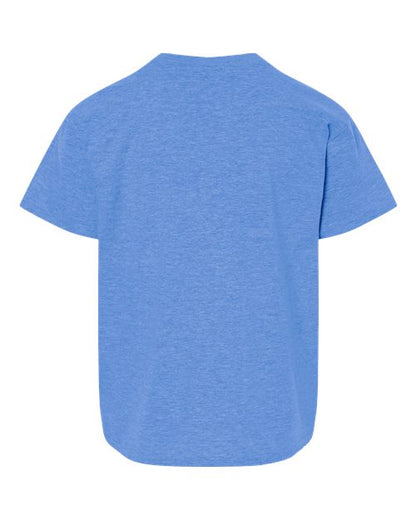 Youth Softstyle® T-Shirt - Heather Royal Back